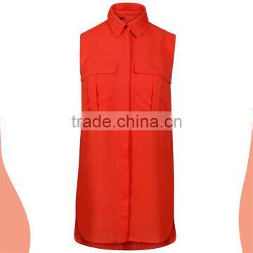 Large Size Loose Plus Size Belted Women Tops Blouse photo-3