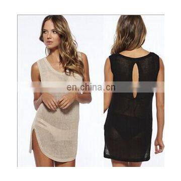 Europe And America Knitwear Sandbeach Dress Beach Bikini Shirt