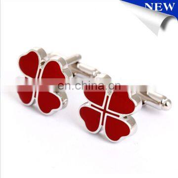 Clovers cufflinks French shirt cuff links for men's