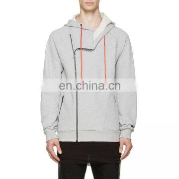 custom windproof zip up biker hoodie jacket