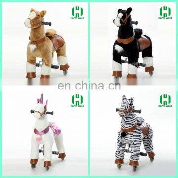 HI EN71&ASTM&CE mechanical big toy running ride on horse toy pony