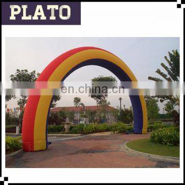 Inflatable garden arch for sale/promotional inflatable arch for gate entrance