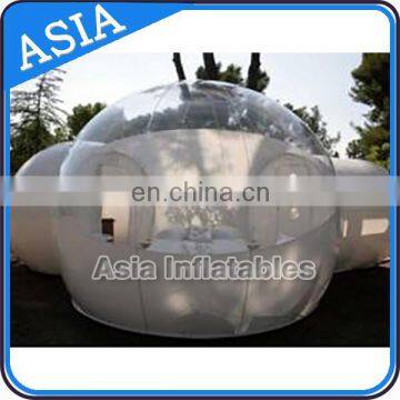 Best Inflatable Bubble Tent with 2 Tunnels, Hot Inflatable Bubble Lodge Tent for Camping, Inflatable Bubble House for Outdoor Ca