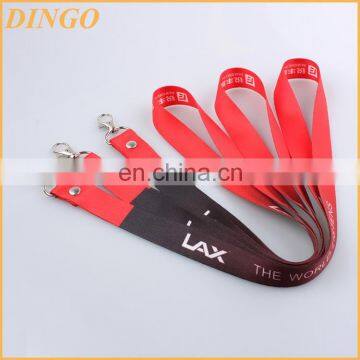 Wholesale bulk promotional cheap items stylish polyester sublimation printed lanyard with custom logo for event