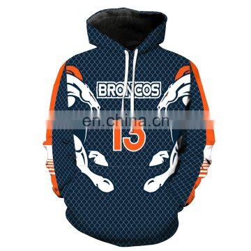 Men's Fleece Pullover Hoodie USA National Football Teams Hooded Sweatshirt