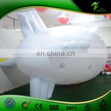 White Inflatable Boat Seaplane/Blimp/Airship Custom Model RC Flying Boat photo-6