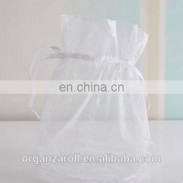 Wholesale indian large organza drawstring bags