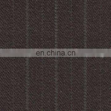Suiting fabric supplier Men office wear stripe TR suiting fabric Korea marketing high quality suiting fabric
