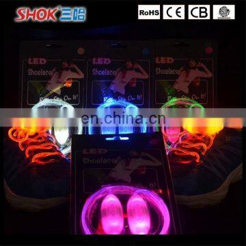 2017 Popular item Fashion New Style Unisex Led Light Shoelace