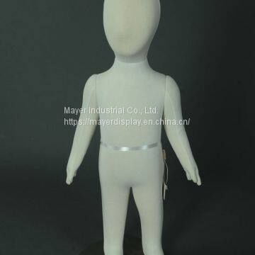 Children window display clothing soft mannequin