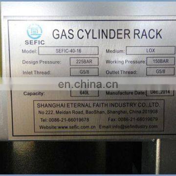 High Quality Gas Cylinder Bundled Industry Gas DNV Cylinder Racks photo-6