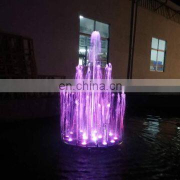 Stainless steel dancing music fountain outdoor music garden water fountain