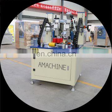 Thermal Break Aluminum knurling machine with strip insertion for window and door