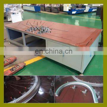 China PVC UPVC window door machine for bending arc window door frame