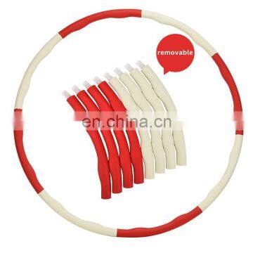Fitness Flexible Light Detachable Multi Color Exercise Plastic Cheap 95Cm 100Cm Hula Circle photo-3