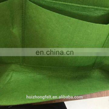 Green Waterproof Felt Planter Hanging Growing Bag for Flowers photo-4