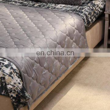 Dark Gray Sensory Weighted Blanket 15Ibs For Adult With Anxiety photo-5