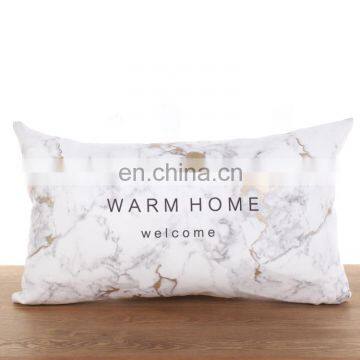 100% Polyester Warm Words Printed Cushion/throw Pillow for Home Decor photo-2