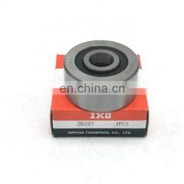 Original IKO needle roller bearing track roller follower ZB287 size 15.875*50.8*25.4mm