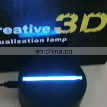 Wholesale ABS Battery Powered Led Light Base For 3D night light