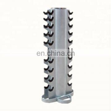 Commercial Fitness Free Weight Gym Body building Equipment 10 pairs Upright Dumbbell Rack BW4003