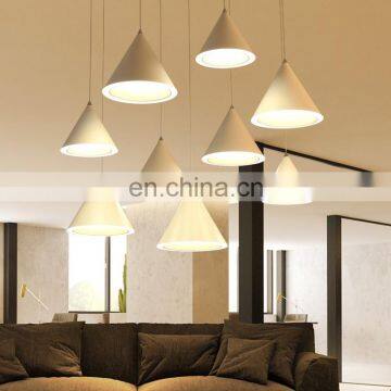 Fashion Modern Glass Wood Modern Round Chandelier Lamp