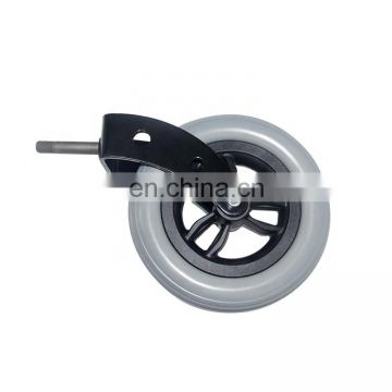 Wheelchair walker spare part accessories font rear wheel 8" castor