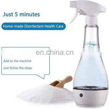 Household Homemade 300ml Portable Sodium Hypochlorite Acid 84 Disinfection Salt Water Maker Generator Sprayer photo-6