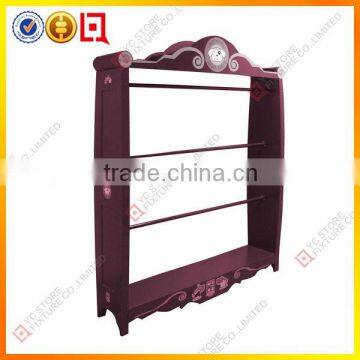 MDF art exhibition display stands with 3 hanger