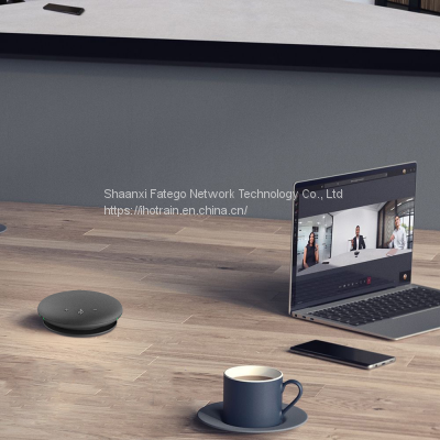 Hotrain FX600U Grey Portable Omni-directional USB Conference Microphone Speaker With Mics for Meeting Teaching photo-4