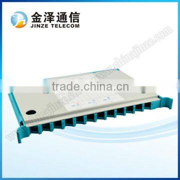 12 core odf fiber optic distribution tray
