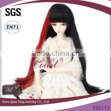 heat resistentece natural look great quality Cosplay Synthetic doll wigs bjd hair