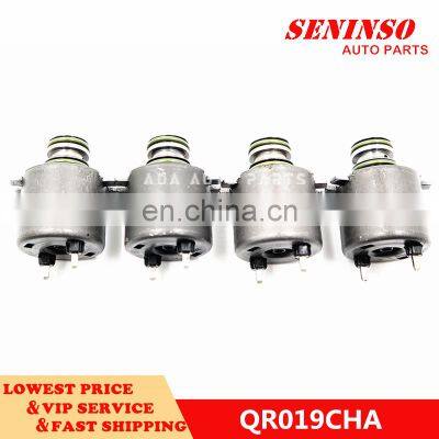 Set Of 4 Pcs OEM QR019CHA 0260120051 Transmission Solenoid Valve TCC PWM For Chery A3 A5 E5  G3 3X Trans Solenoid Original Used