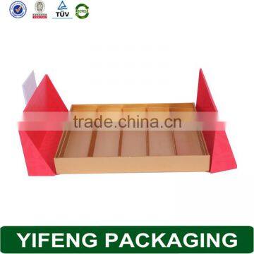 Customized Empty Pink Cardboard Paper Gifts Homemade Chocolate Gift Box photo-4