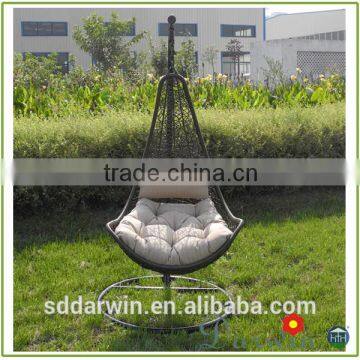 Indoor&Outdoor Swing Hammock Rattan Chair with Standing DW-H019