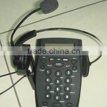 Sevice Caller ID Headset Telephone For Business