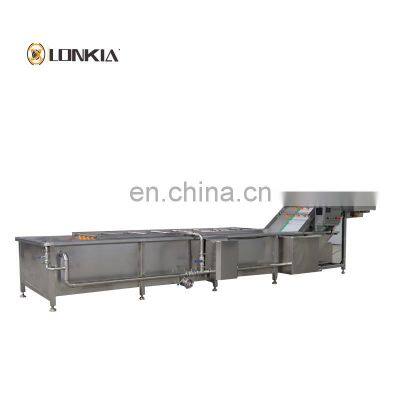 Automatic vegetable air drying machine / vegetable cleaning air-drying sorting line / Vegetable washing and air drying machine