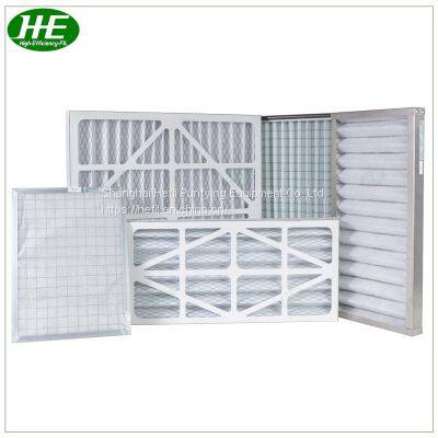 G4 Pleated Panel Air Filter for HVAC System Pre Filter