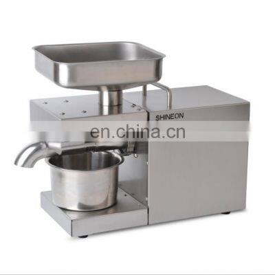 Export for automatic stainless steel oil press small household oil press can be customized for peanut ,soya bean price