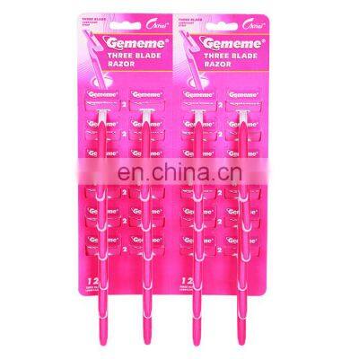 Factory Direct Supply Personal Customize Shaver Body Face Triple Blade Women Shaver photo-5