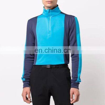 Fashion New Design  active wear colorblock breathable sweatshirt men