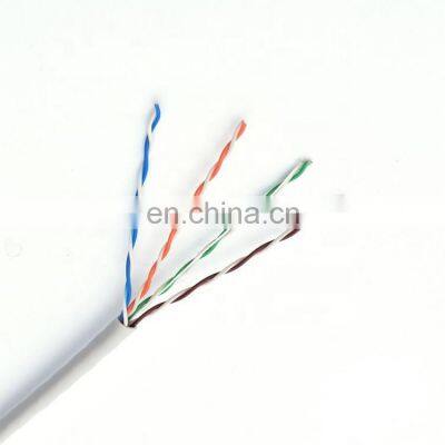 best price cable factory cat5e cmr utp solid 4p 24awg lan cable