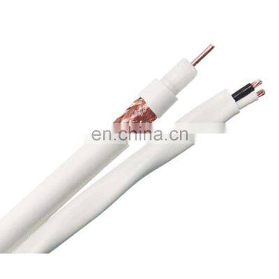 RG6 White Siamese Plenum Coax Cable, 1000 Ft. RG6 With Power photo-5