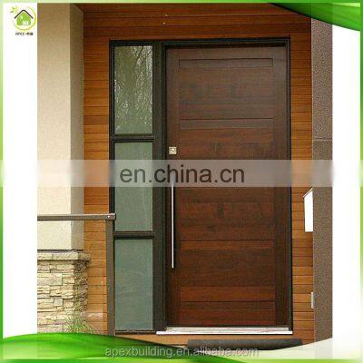 48 inches exterior wood panel front doors with sidelights