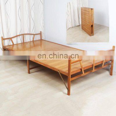 Modern Luxury Bamboo Bed Single Vietnamese style custom size Professional Quality for decoration from manufacturer