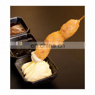 Hot sale snack frozen breaded quail eggs skewer