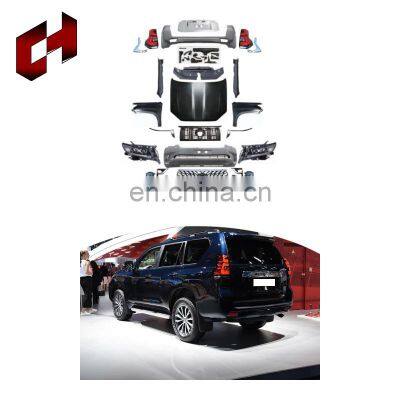 CH New Design Auto Tuning Parts Rear Bumpers Trunk Wing Spoiler Light Conversion Bodykit For Toyota Prado 2010-2014 To 2018