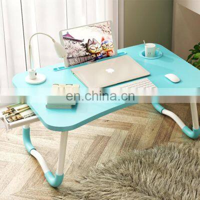 High Quality Home Simple Home Furniture Adjustable Portable Folding Bed Computer Laptop Small Desk Table photo-3