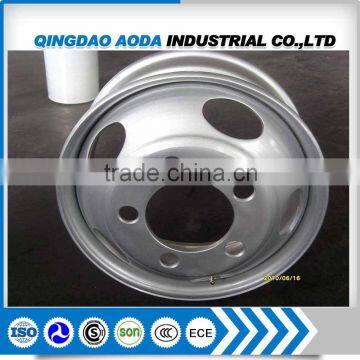 Semi truck steel wheel rim