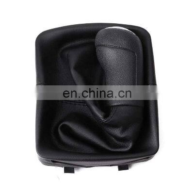 5 Speed Car Leather New Design Gear Shift Knob Boot Cover FOR VW Polo 9N 9N2 2002-2009 Gear Knob photo-3